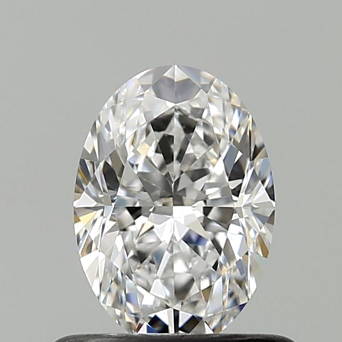 0.6 carat D-VS2 Natūralus Oval Deimantas (1)