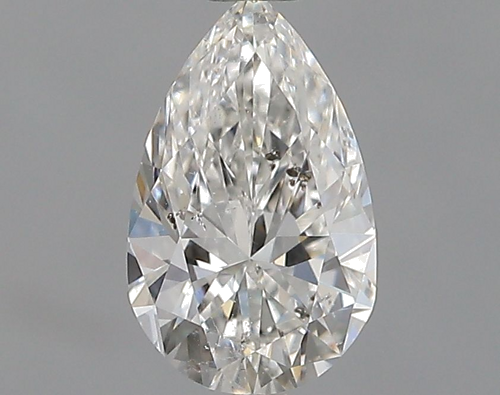 0.51 carat G-SI2 Natūralus Pear Deimantas (1)