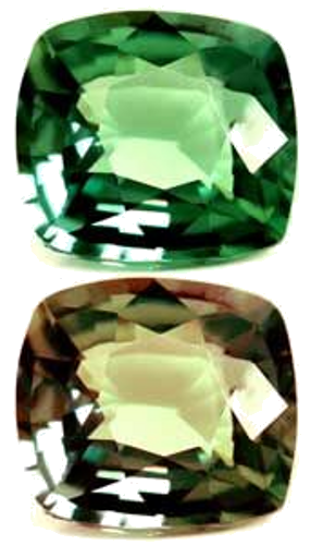 0.44 carat GREEN Cushion Alexandrite (1)