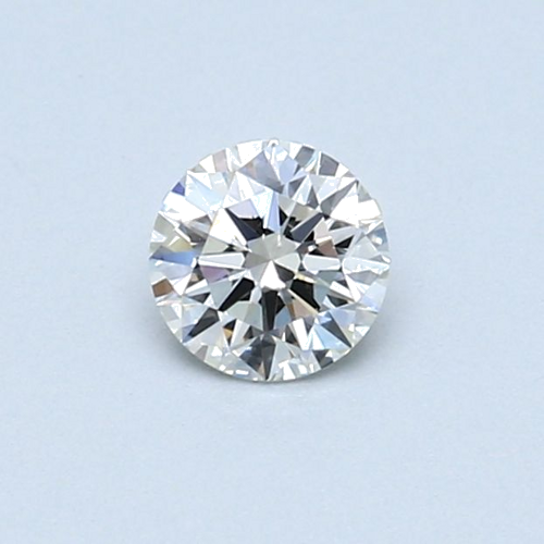 0.37 carat F-VVS2 Excellent cut Natūralus Round Deimantas (1)