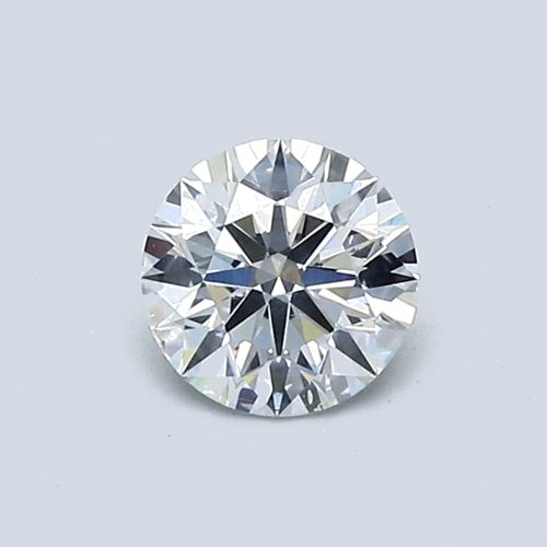 0.5 carat G-SI1 Excellent cut Natūralus Round Deimantas (1)