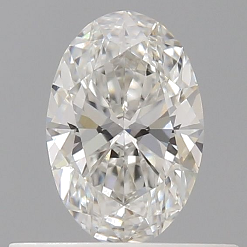 0.4 carat G-VVS2 Natūralus Oval Deimantas (1)