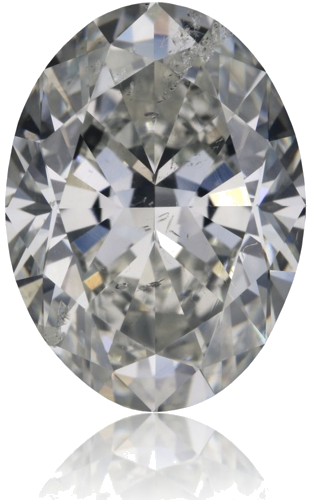 2.5 carat J-SI2 Natūralus Oval Deimantas (1)