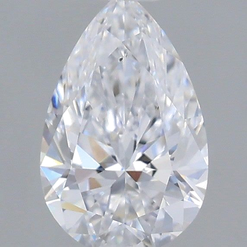 0.51 carat D-VS2 Natūralus Pear Deimantas (1)