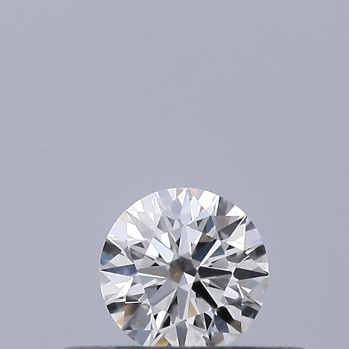 0.19 carat F-VVS2 Excellent cut Natūralus Round Deimantas (1)