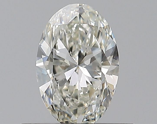 0.5 carat J-VS1 Natūralus Oval Deimantas (1)