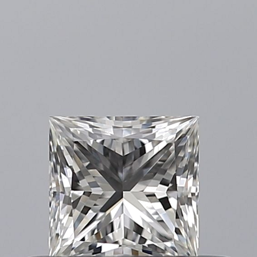 0.34 carat F-VVS1 Natūralus Princess Deimantas (1)