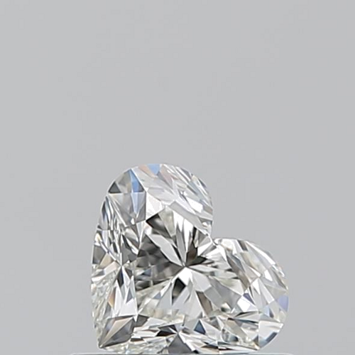 0.5 carat J-VVS2 Natūralus Heart Deimantas (1)