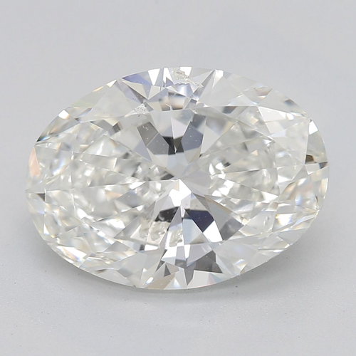 3.02 carat I-SI2 Natūralus Oval Deimantas (1)