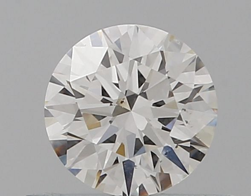 0.41 carat F-SI1 Excellent cut Natūralus Round Deimantas (1)