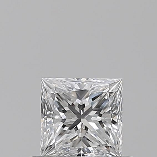 0.56 carat D-VS1 Natūralus Princess Deimantas (1)