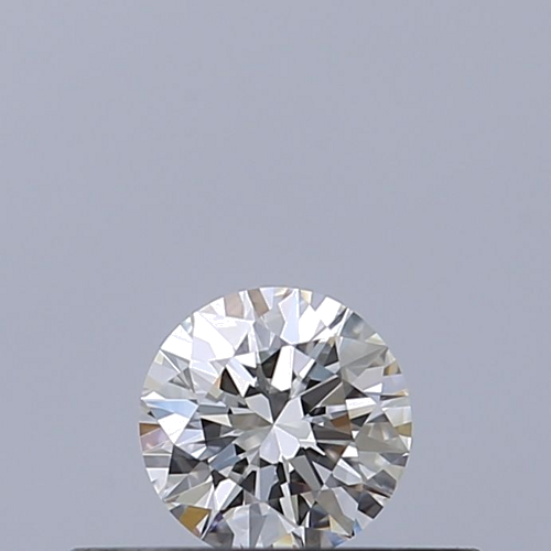 0.21 carat F-VVS1 Excellent cut Natūralus Round Deimantas (1)