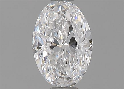 0.5 carat D-VVS2 Natūralus Oval Deimantas (1)