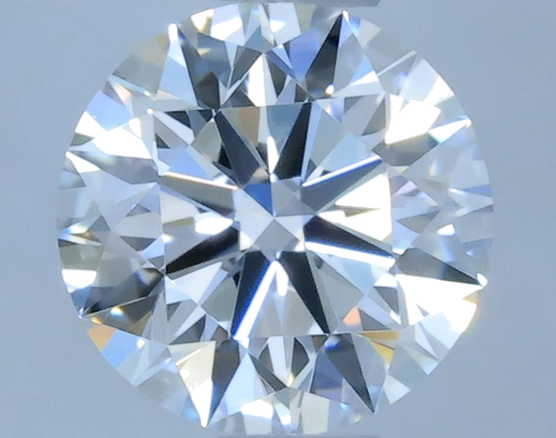 0.56 carat F-VVS2 Excellent cut Natūralus Round Deimantas (1)