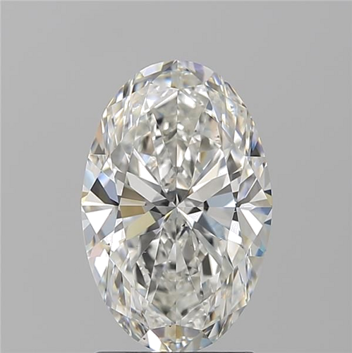 2.2 carat G-VS2 Natūralus Oval Deimantas (1)