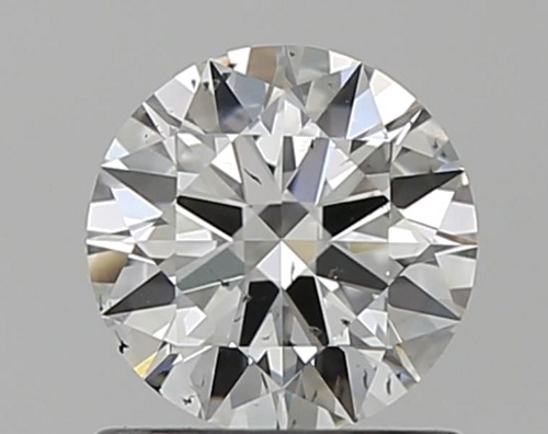 0.7 carat F-SI1 Excellent cut Natūralus Round Deimantas (1)