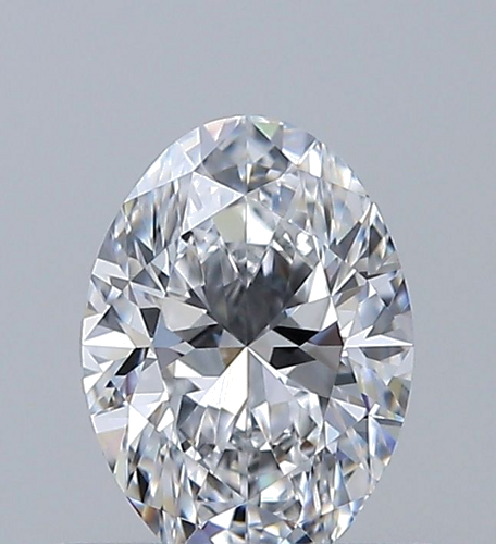 0.5 carat D-VS1 Natūralus Oval Deimantas (1)