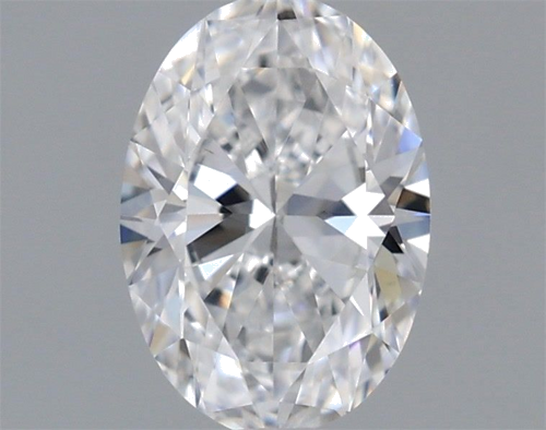 0.4 carat D-VVS1 Natūralus Oval Deimantas (1)