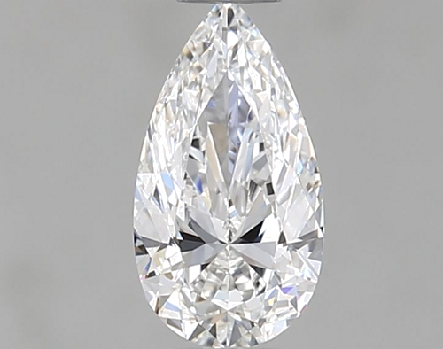 0.47 carat E-VS1 Natūralus Pear Deimantas (1)