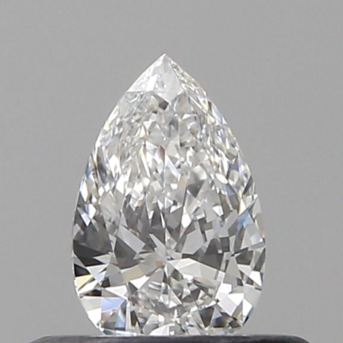 0.3 carat E-SI1 Natūralus Pear Deimantas (1)