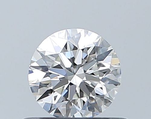 0.44 carat F-VVS2 Excellent cut Natūralus Round Deimantas (1)