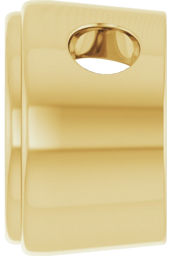 Pakabukas „Bezel-Set Solitaire“ 14k yellow gold Oval 8mm x 6mm (3)