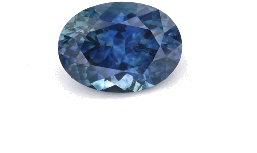 0.58 carat BLUE Oval Safyras (1)