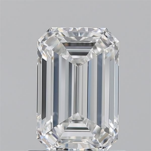1.08 carat F-VVS2 Natūralus Emerald Deimantas (1)