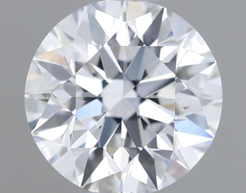 0.5 carat D-VVS2 Excellent cut Natūralus Round Deimantas (1)