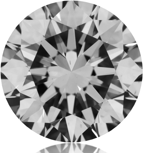 0.5 carat G-VS2 Excellent cut Natūralus Round Deimantas (1)