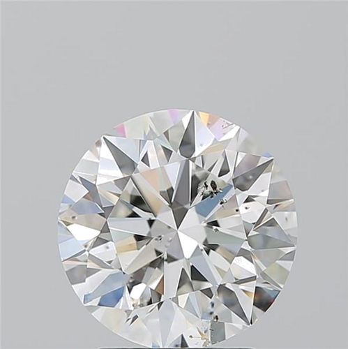 2.7 carat H-SI2 Excellent cut Natūralus Round Deimantas (1)
