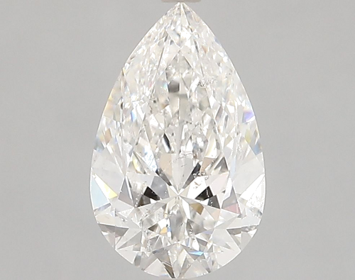 2.01 carat G-SI2 Natūralus Pear Deimantas (1)