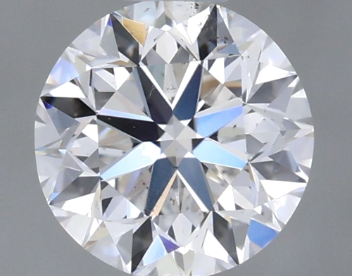0.7 carat F-SI1 Very Good cut Natūralus Round Deimantas (1)