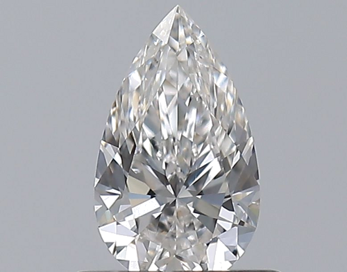 0.53 carat G-VS2 Natūralus Pear Deimantas (1)