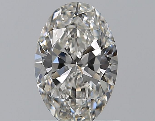 0.81 carat G-SI1 Natūralus Oval Deimantas (1)