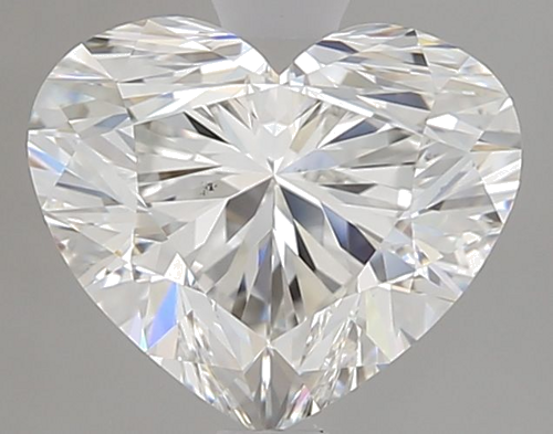 1.71 carat F-VS1 Natūralus Heart Deimantas (1)