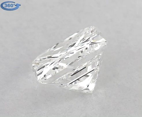 0.67 carat H-VS1 Natūralus Princess Deimantas (1)