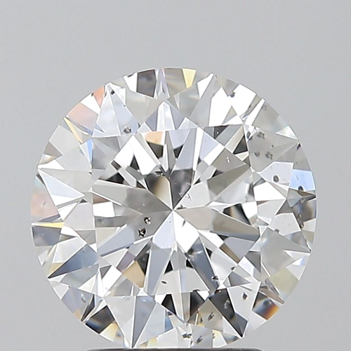 2.51 carat E-SI2 Excellent cut Natūralus Round Deimantas (1)