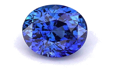 1.4 carat BLUE STEP cut Oval Safyras (1)