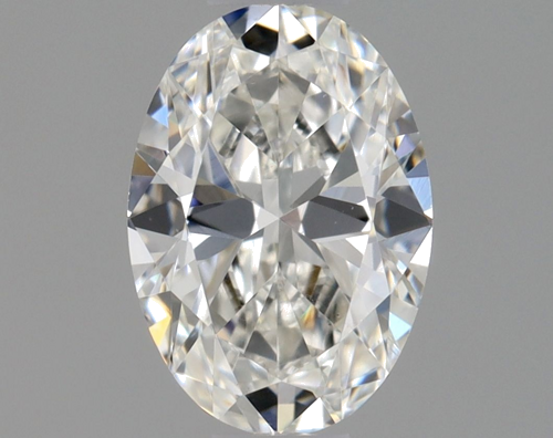 0.5 carat G-VS2 Natūralus Oval Deimantas (1)