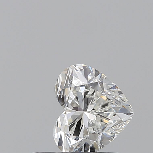 0.51 carat G-VS2 Natūralus Heart Deimantas (1)