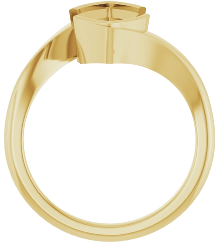 Sužadėtuvių Žiedas „Half-Bezel Solitaire“ 14k yellow gold Marquise 14mm x 7mm (2)