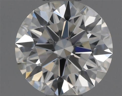 0.41 carat H-VVS1 Excellent cut Natūralus Round Deimantas (1)