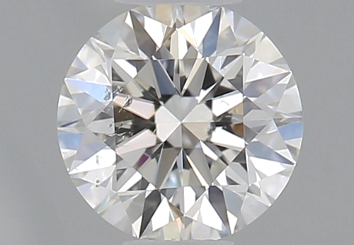 0.36 carat G-SI2 Excellent cut Natūralus Round Deimantas (1)