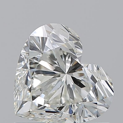 1.01 carat J-VS1 Natūralus Heart Deimantas (1)