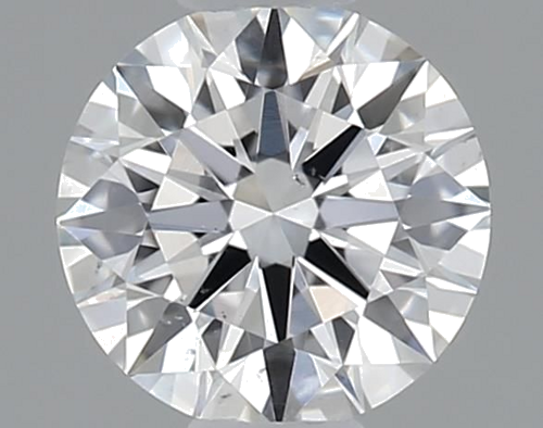 0.31 carat E-SI1 Excellent cut Natūralus Round Deimantas (1)
