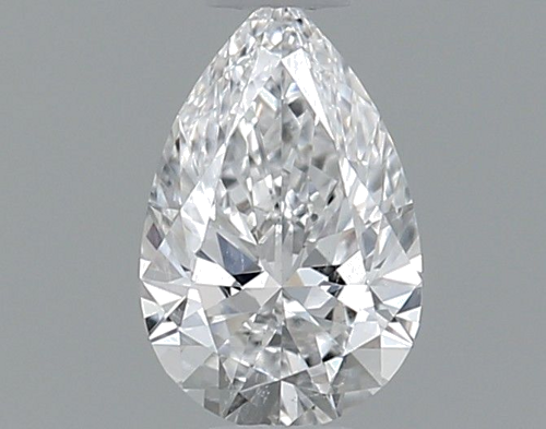 0.4 carat E-SI2 Natūralus Pear Deimantas (1)