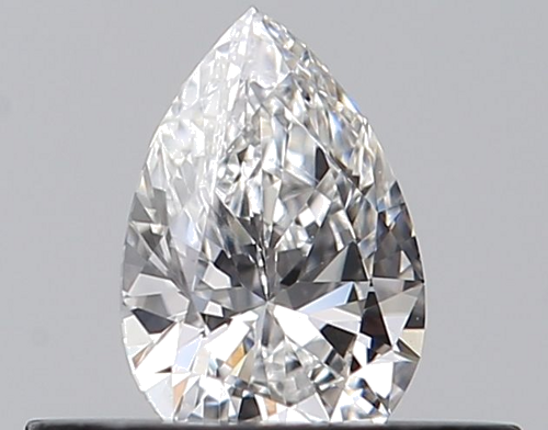 0.29 carat E-SI1 Natūralus Pear Deimantas (1)