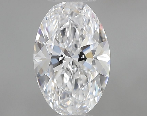 0.5 carat D-VS1 Natūralus Oval Deimantas (1)