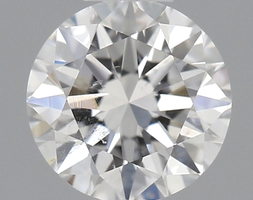 0.38 carat F-SI1 Very Good cut Natūralus Round Deimantas (1)